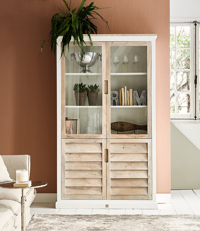 Rivièra Maison Glazen Buffetkast Pacifica