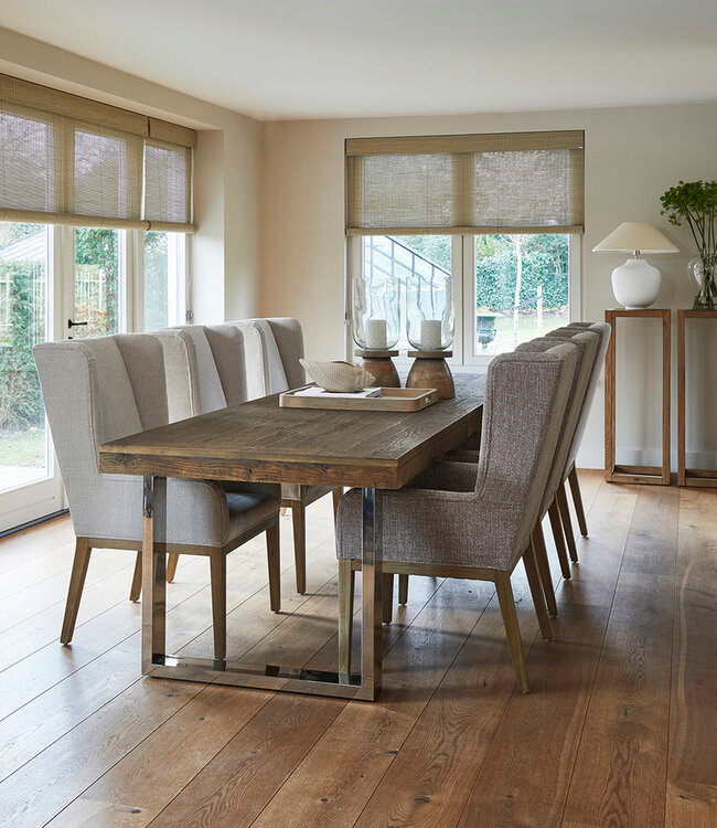 Rivièra Maison Eetkamerstoel Ascot - Helder Taupe