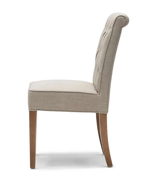 Rivièra Maison Eetkamerstoel Hampton Classic - Vlas Linnen