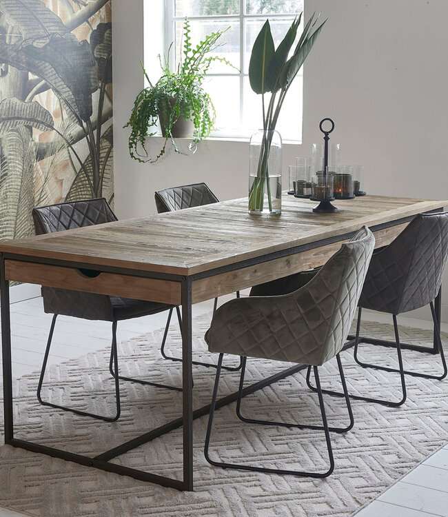 Rivièra Maison Eettafel Shelter Island  - 180x90