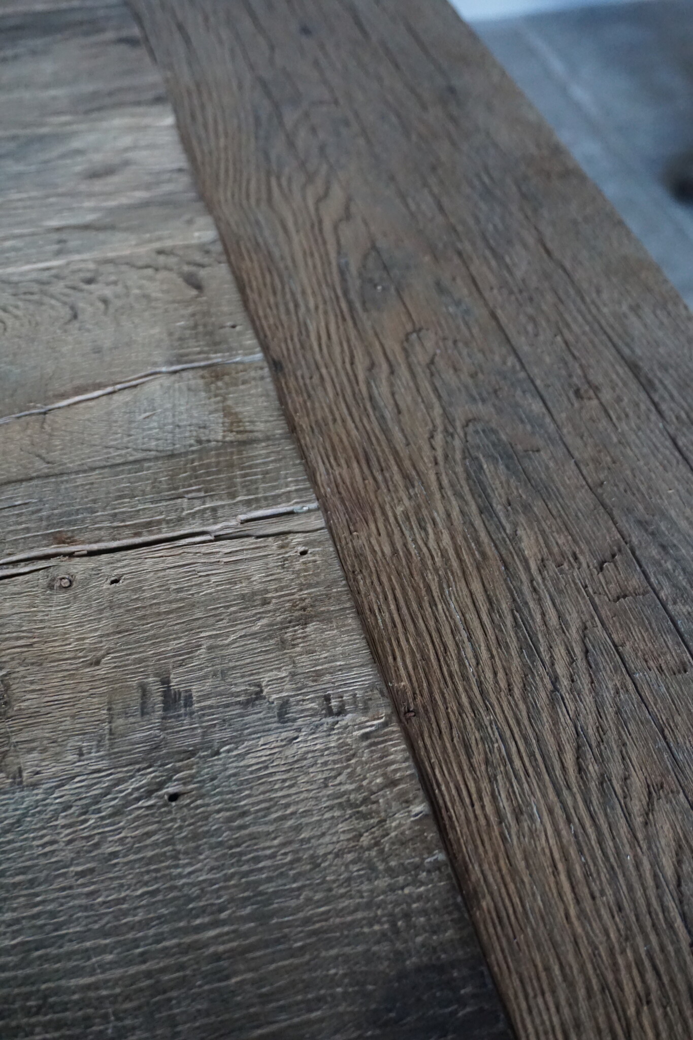 Rene Houtman Kloostertafel Massief Eikenhout | H79xB100xL220 cm
