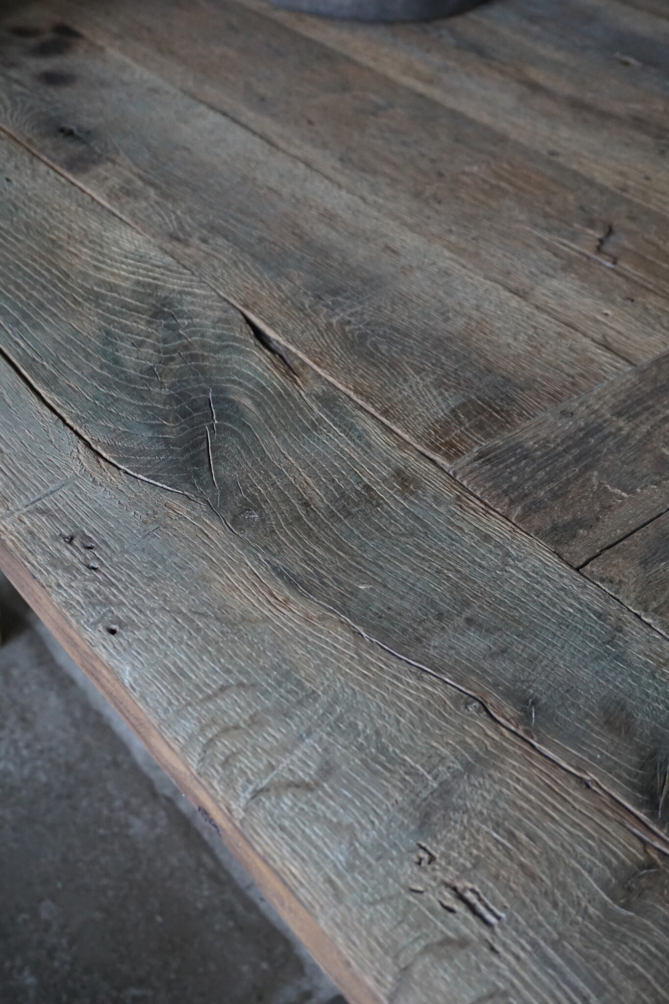 Rene Houtman Kloostertafel Massief Eikenhout | H79xB100xL220 cm