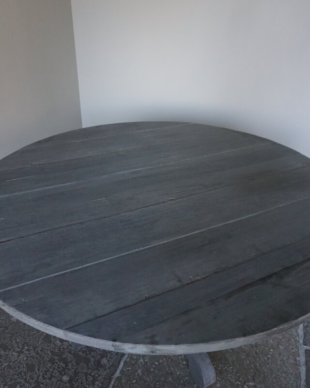 Rene Houtman Eetkamertafel Rond | Ø140 x H80 cm | Grijs