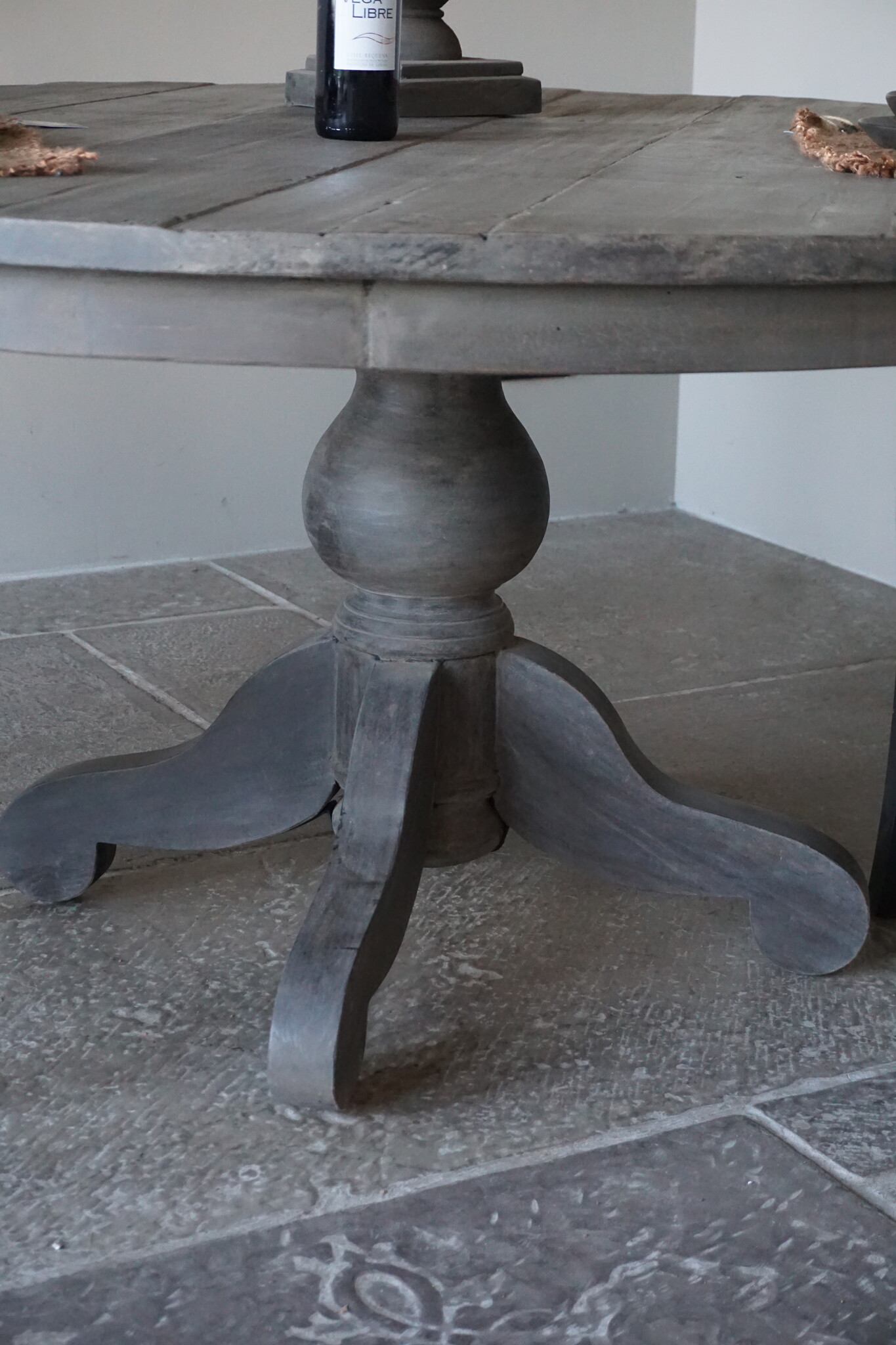 Rene Houtman Eetkamertafel Rond | Ø160 x H79 cm | Grijs