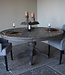 Rene Houtman Eetkamertafel Rond | Ø160 x H79 cm | Grijs