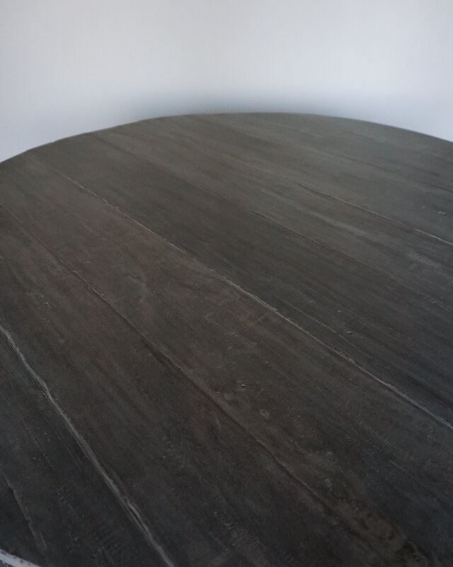 Rene Houtman Eetkamertafel Rond | Ø160 x H79 cm | Grijs