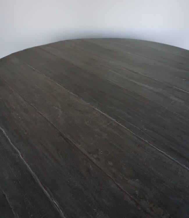 Rene Houtman Eetkamertafel Rond | Ø160 x H79 cm | Grijs