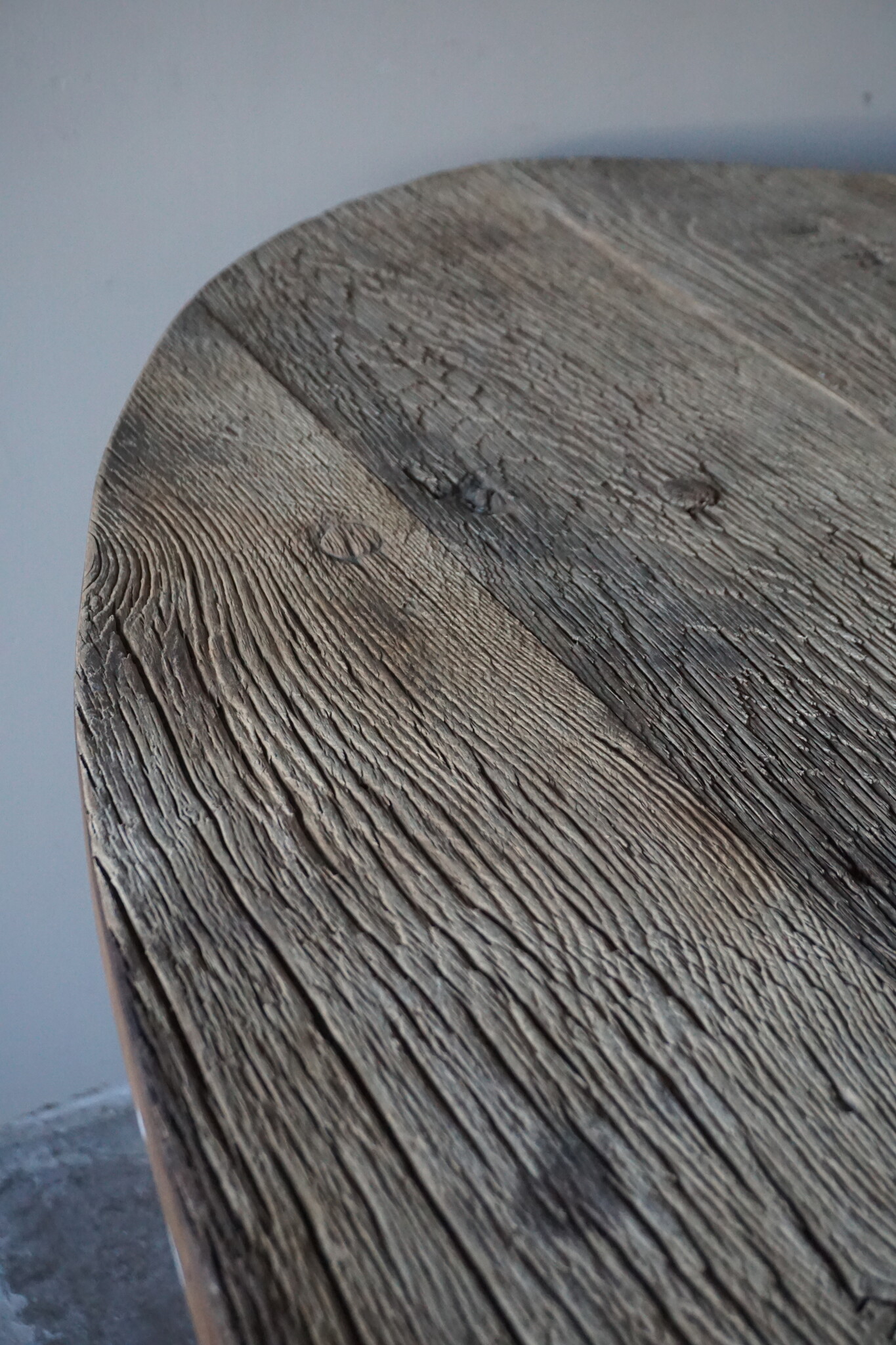 Rene Houtman Eetkamertafel Ovaal | Geborsteld Oud Eiken | L240 cm