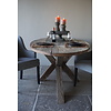 Eetkamertafel Ovaal | Geborsteld Oud Eiken | L240 cm