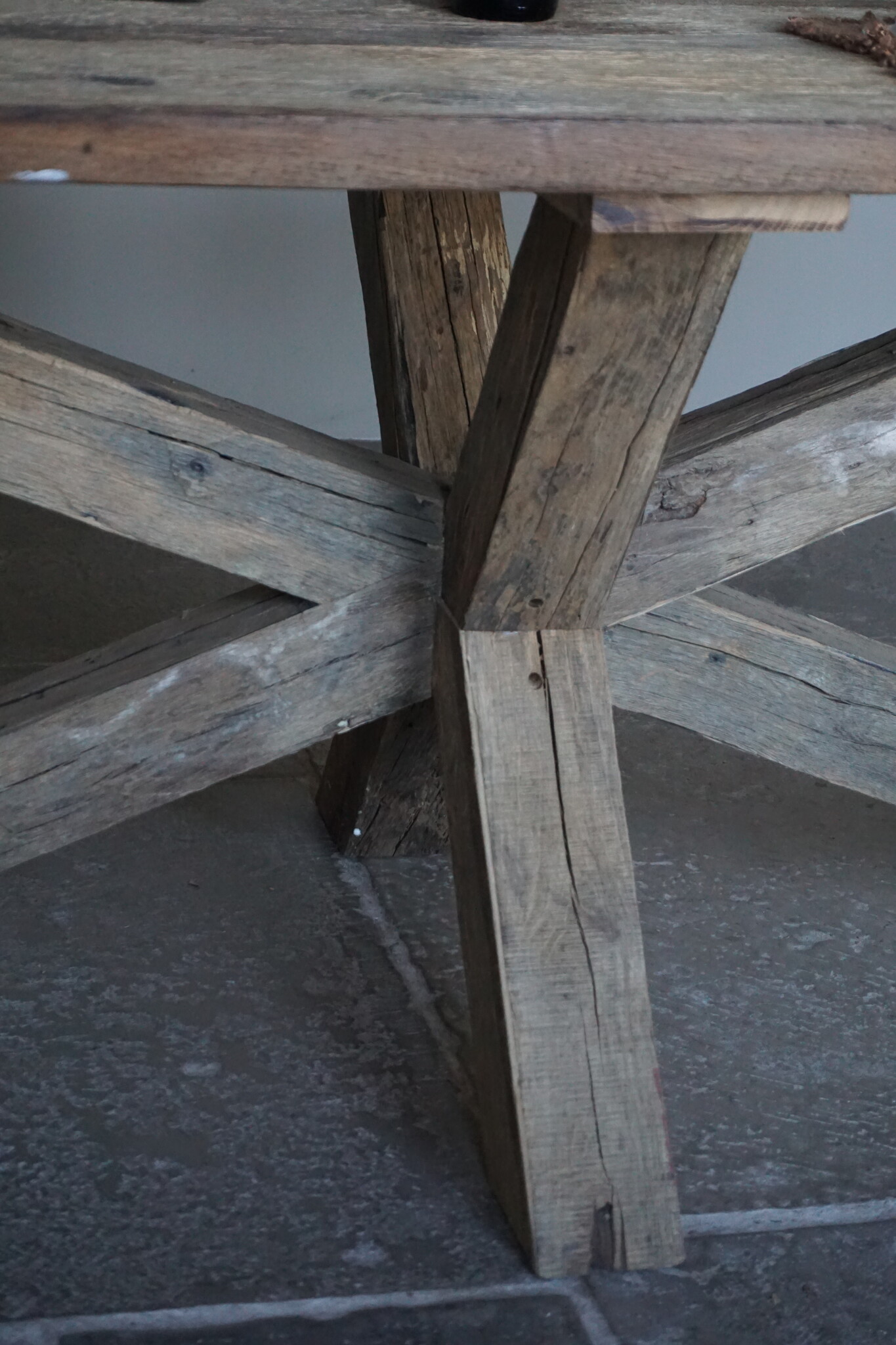Rene Houtman Eetkamertafel Ovaal | Geborsteld Oud Eiken | L240 cm