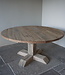 Rene Houtman Eetkamertafel Rond | Geborsteld Oud Eiken | Ø160 cm
