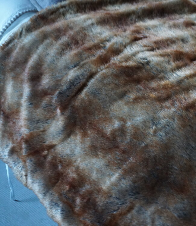 Rene Houtman Imitatie Bont Plaid | 250 x 250 cm