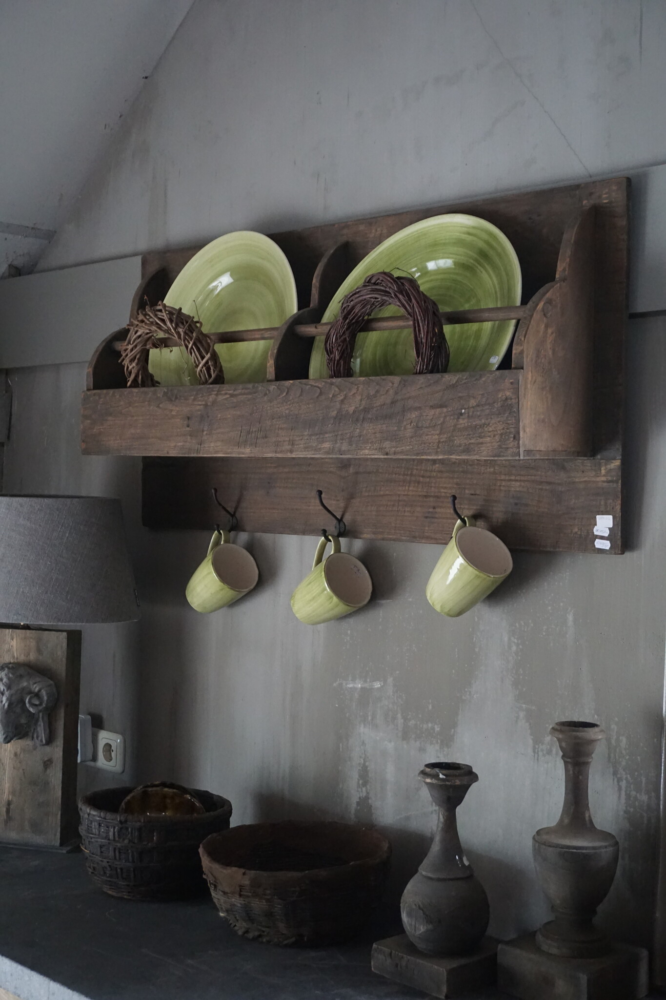 Rene Houtman Wandrek | 2 Vakken Met 3 Haken | H53 x B110