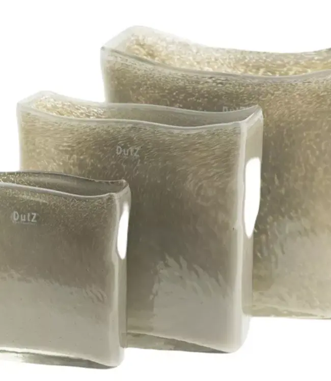DutZ Vaas Rechthoek | Taupe | 3 Maten