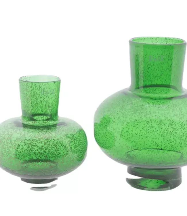 DutZ Vaas Modest | Groen Bellen |H27 x D24 cm