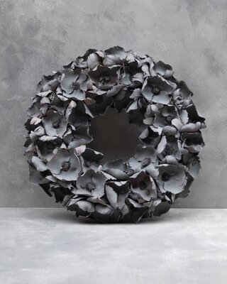 Rene Houtman Krans Palm Cup | Grey Wash | 80 cm