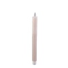 LED Dinerkaars beige beweegbare vlam set van 2