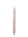PTMD LED Dinerkaars beige beweegbare vlam set van 2