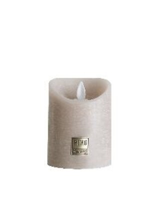 PTMD LED Lichtkaars beige beweegbare vlam S