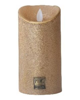 PTMD PTMD LED Lichtkaars met beweegbare vlam Goud M
