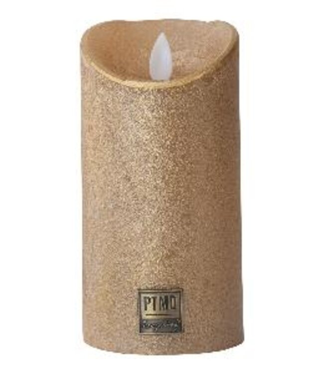 PTMD PTMD LED Lichtkaars met beweegbare vlam Goud M