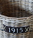 Rene Houtman Set Van 2 Haardmanden Rotan Grijs Met Wielen | Grey