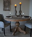 Rene Houtman Eetkamertafel Rond | Bruin | Ø130 cm x H78 cm