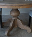 Rene Houtman Eetkamertafel Rond | Bruin | Ø130 cm x H78 cm