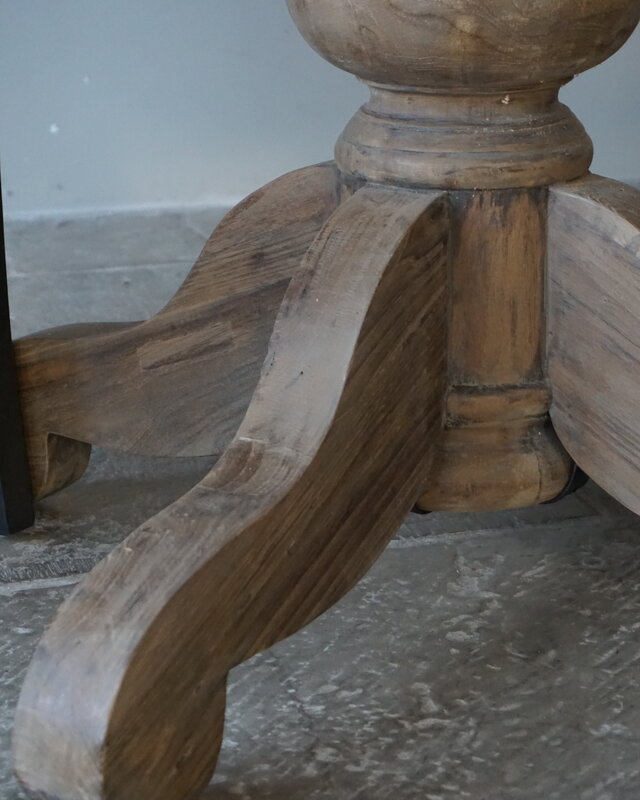 Rene Houtman Eetkamertafel Rond | Bruin | Ø130 cm x H78 cm