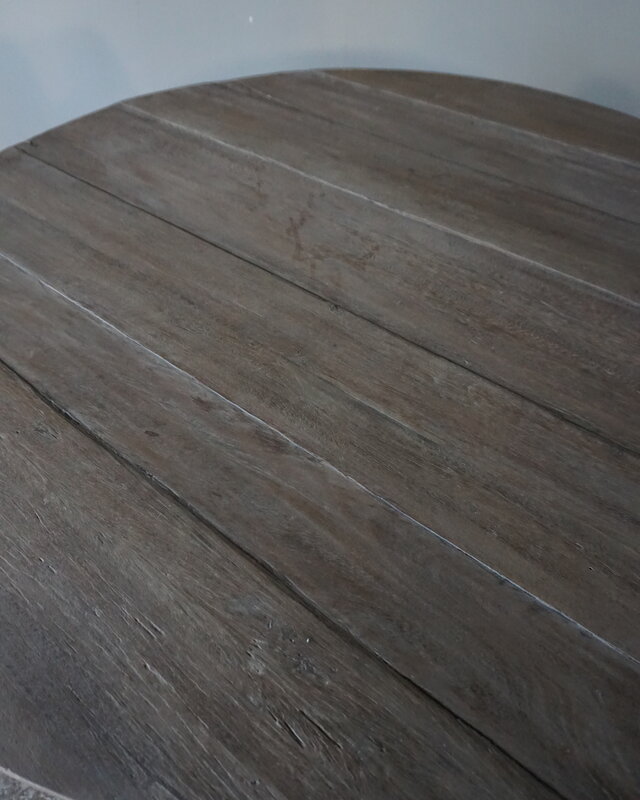 Rene Houtman Eetkamertafel Rond | Bruin | Ø130 cm x H78 cm