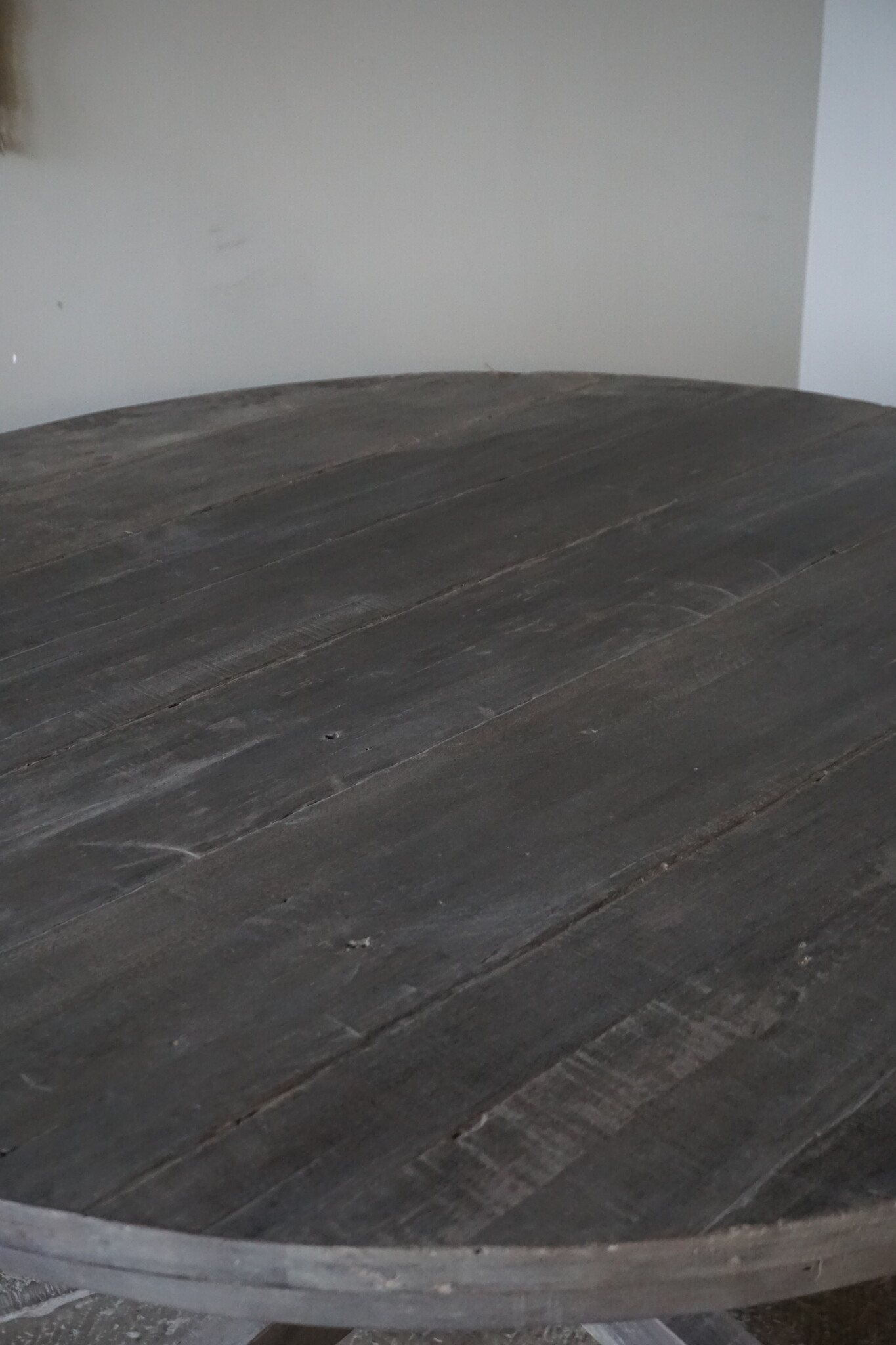 Rene Houtman Eetkamertafel Rond | Grijs | Ø160 cm x H80 cm