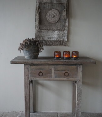 Rene Houtman Sidetable Driftwood 2-Lades | B100xD46xH86 cm