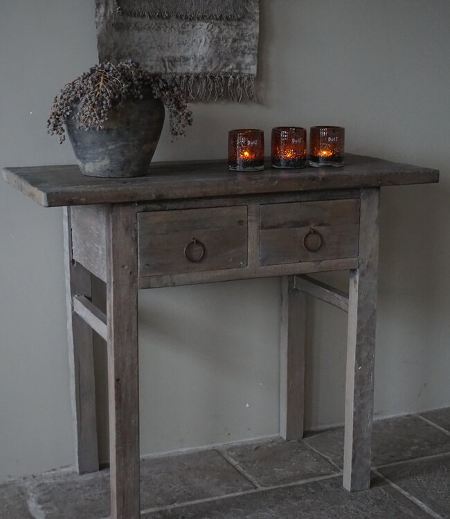 Rene Houtman Sidetable Driftwood 2-Lades | B100xD46xH86 cm