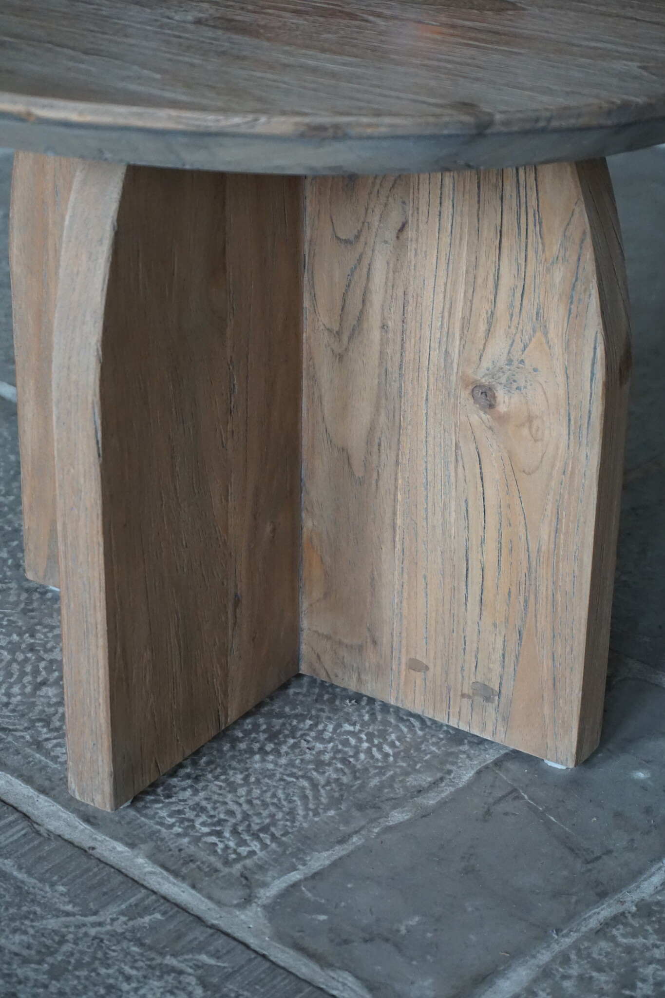 Rene Houtman Salontafel Hout Set Van 2 70&60 cm Naturel Grijs