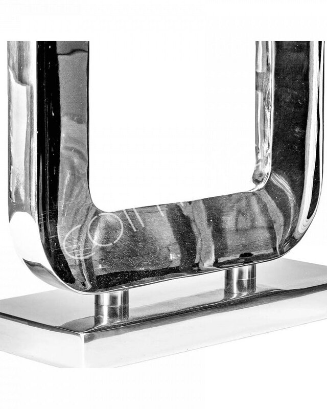 Rene Houtman Tafellamp Alu | Zilver | L30xB13xH50 cm