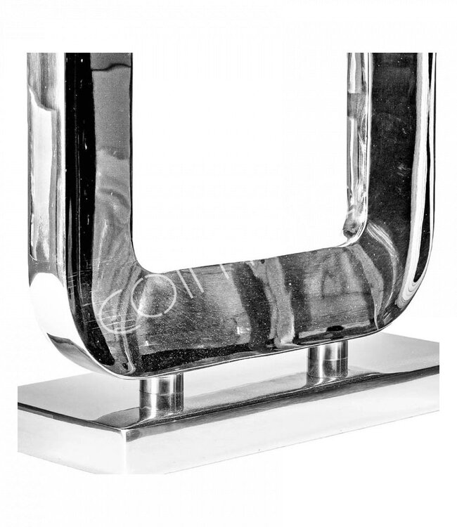 Rene Houtman Tafellamp Alu | Zilver | L30xB13xH50 cm