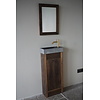 Oud Grenenhout Landelijk Toiletmeubel + Fontein