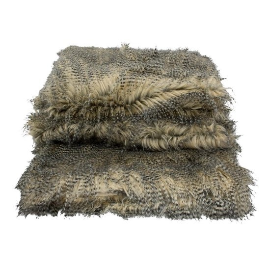Rene Houtman Plaid/Kleed Struisvogel | 220x240 cm