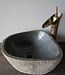 Rene Houtman Medium Stenen Waskom + Spoelgat B30xD30xH14 cm