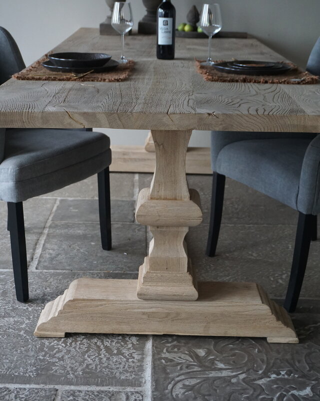 Rene Houtman Kloostertafel Licht Eiken | L260xB100xH78 cm