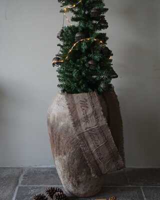 Rene Houtman Merry Christmas Decolint | Leem | L215 x B18 cm