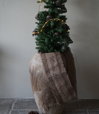Rene Houtman Merry Christmas Decolint | Leem | L215 x B18 cm