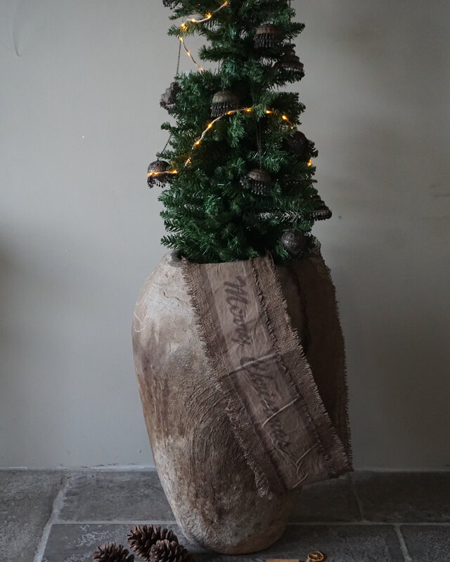 Rene Houtman Merry Christmas Decolint | Leem | L215 x B18 cm
