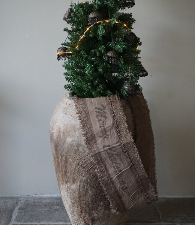 Rene Houtman Merry Christmas Decolint | Leem | L215 x B18 cm