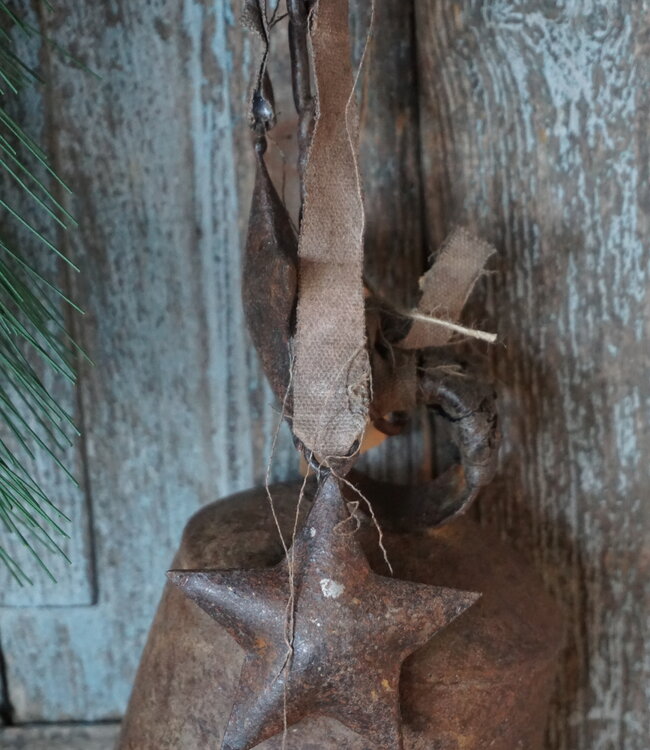 Rene Houtman Koebel Met Decolint en Hangers | L60 cm