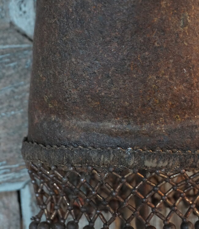 Rene Houtman Koebel Met Ruitjes en Decolint | L60 cm