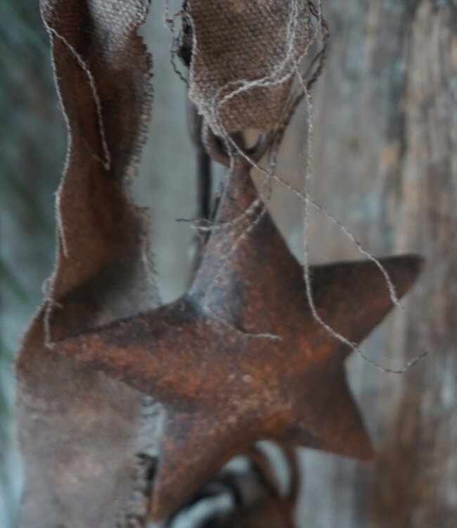 Rene Houtman Koebel Met Ruitjes en Decolint | L60 cm