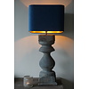 Lampenkap Vierkant | Blauw | H25,5xB15xD15 cm