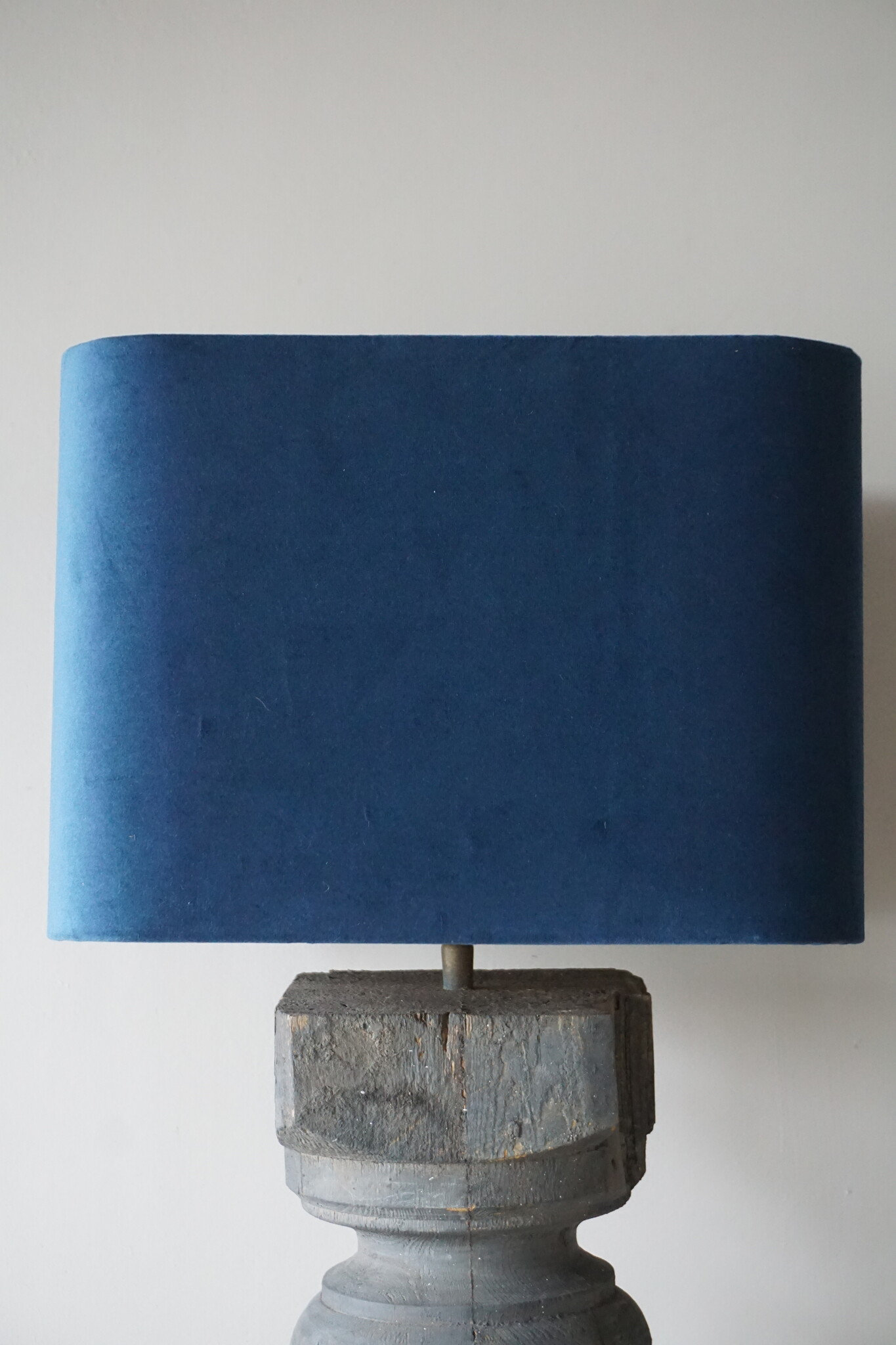 Rene Houtman Lampenkap Vierkant | Blauw | H25,5xB15xD15 cm