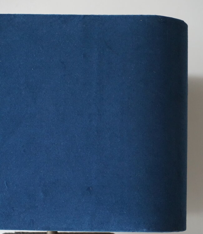 Rene Houtman Lampenkap Vierkant | Blauw | H25,5xB15xD15 cm